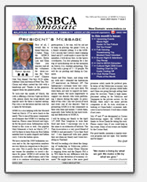 MSBCA Newsletter